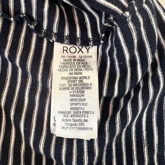 ROXY EMBROIDERED T-SHIRT | L #FML130018 - Picture 6 of 11